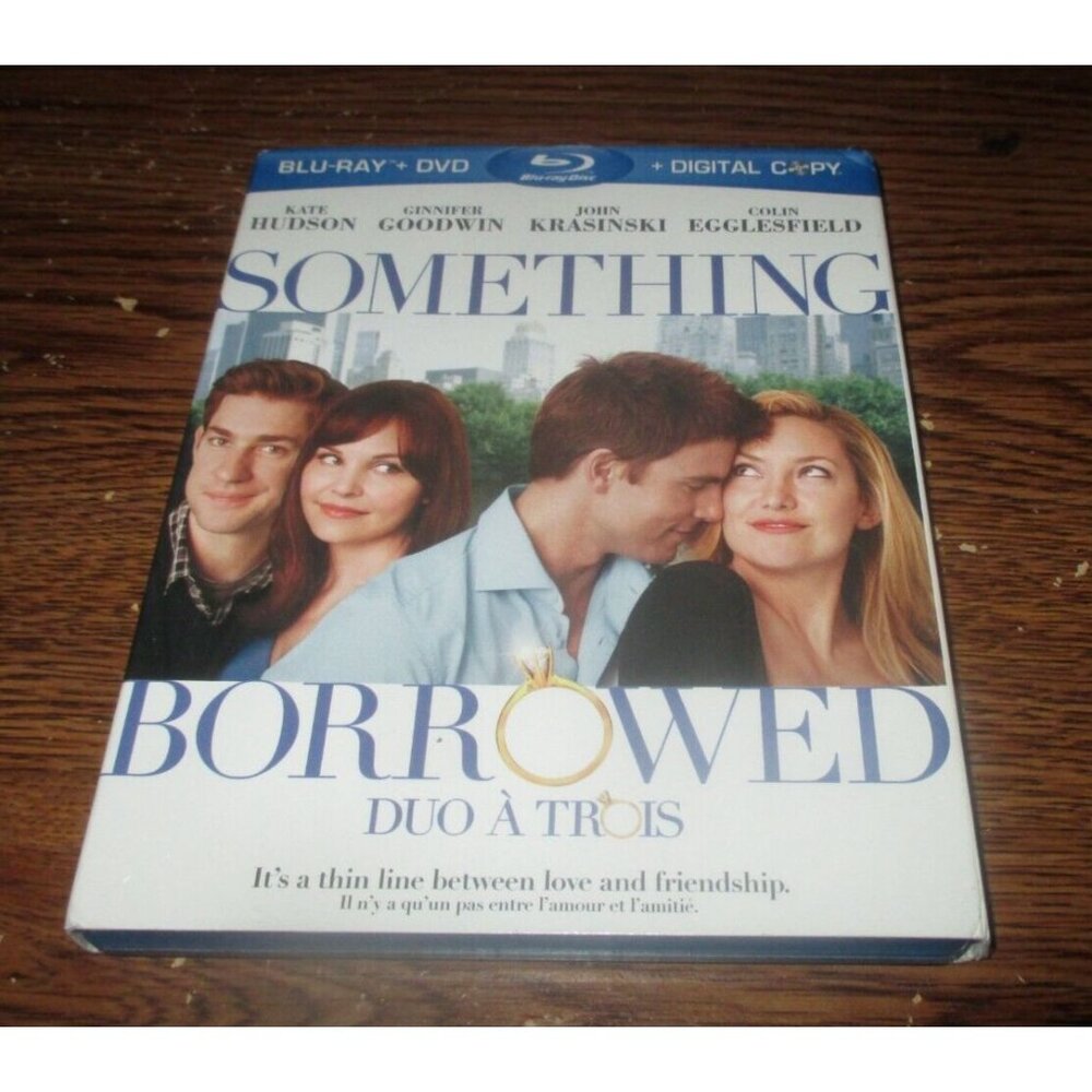 Something Borrowed (Blu-ray/DVD, 2011, 2-Disc Set, Canadian) w/ slip cover